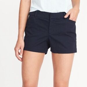 Old Navy Navy Blue High-Waisted Shorts, Size 6 (NWT)
